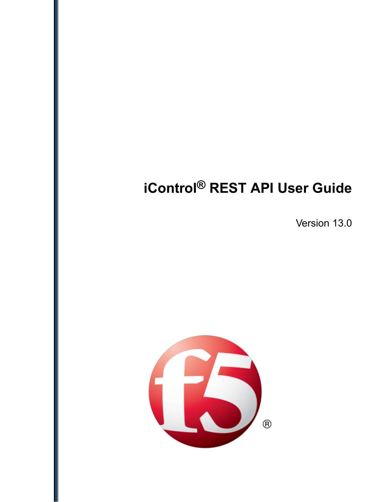 iControl® REST API User Guide Manualzz