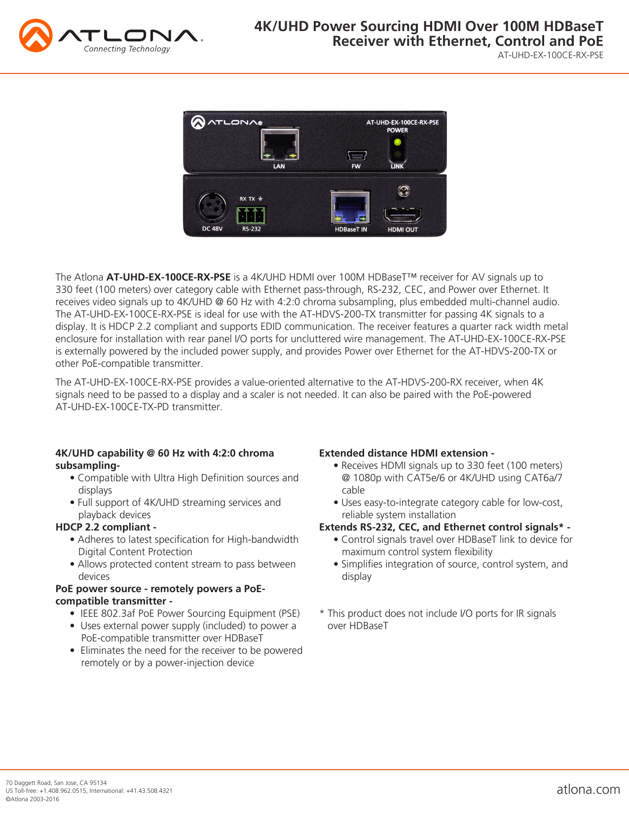 4k Uhd Power Sourcing Hdmi Over 100m Hdbaset Manualzz