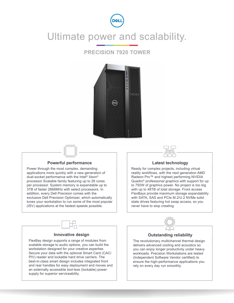 Precision 7920 Tower Spec Sheet Manualzz