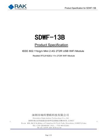 SDWF-13B | Manualzz