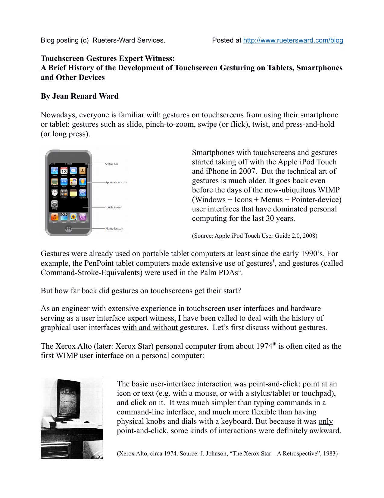 A Brief History Of The Development Of Touchscreen Gesturing On Manualzz