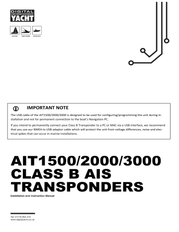 digital yacht ait1500 manual