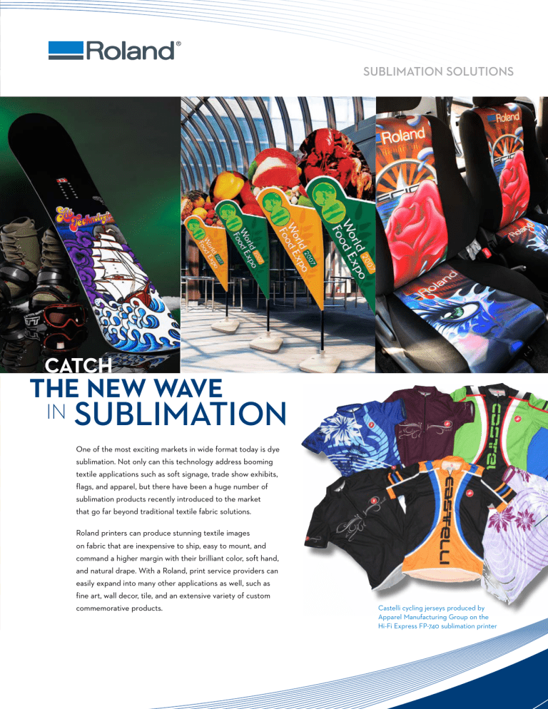 sublimation solutions