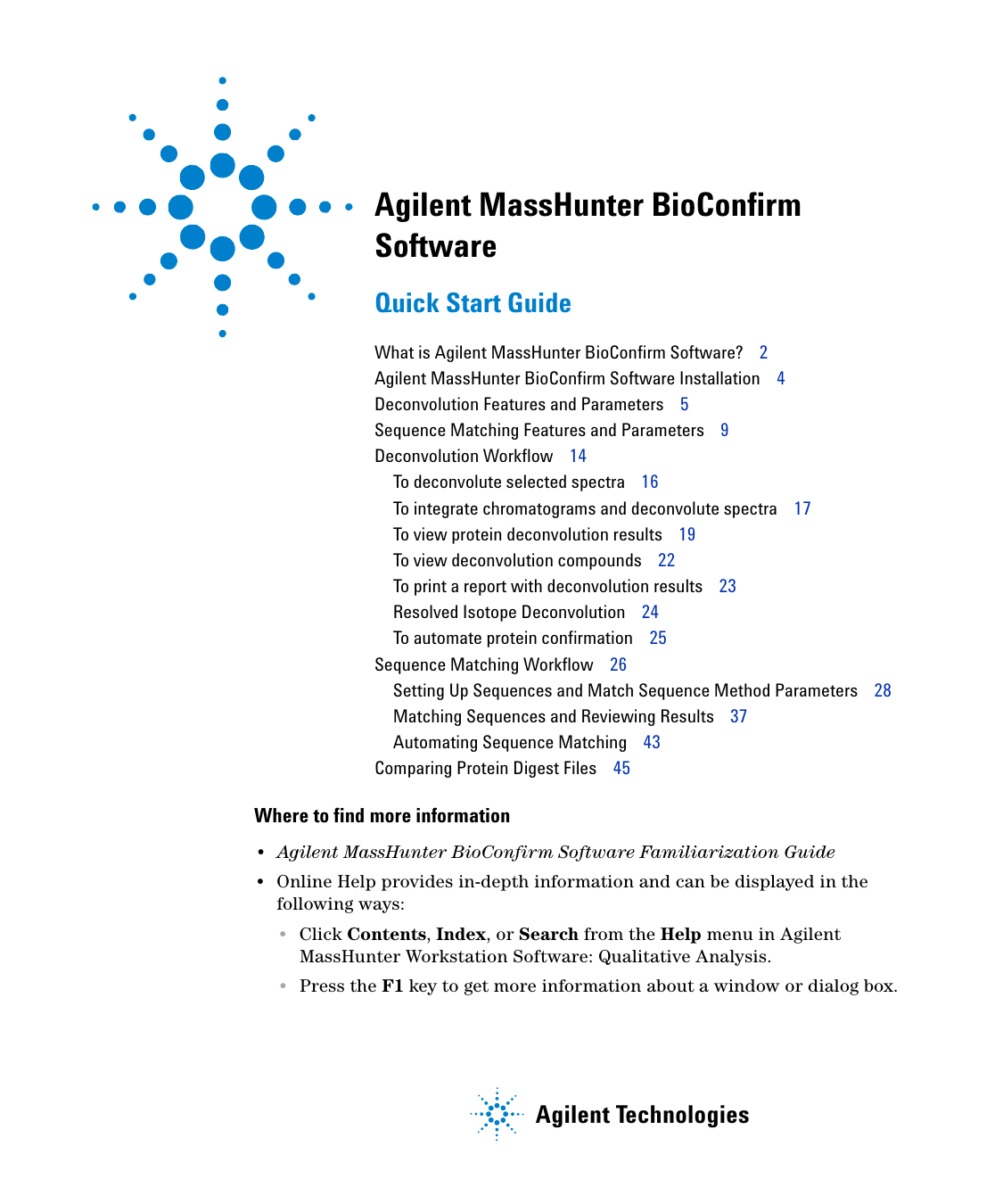 Masshunter software manual