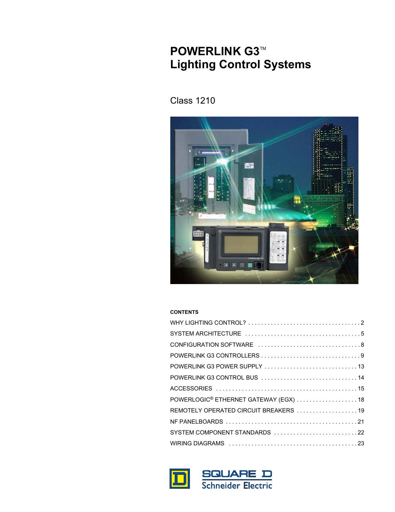 Powerlink G3tm Lighting Control Systems Manualzz