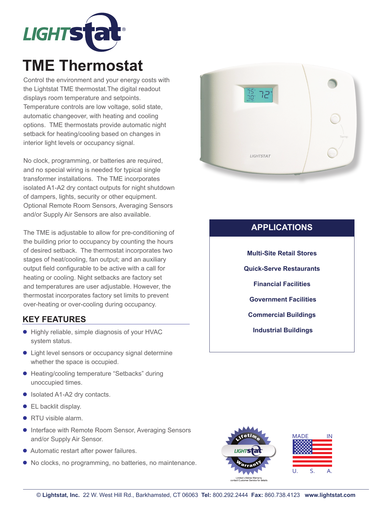 TME Thermostat Manualzz