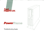 FORD HIGGINS POWERFRAME Troubleshooting Manual