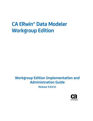 ca erwin data modeler workgroup edition r9 release date