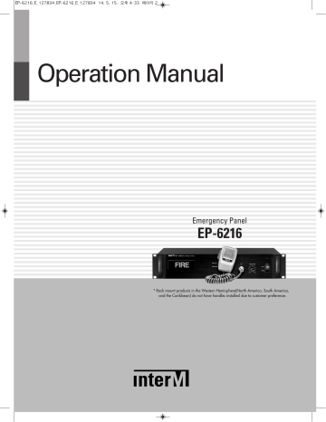 Inter-m | EP-6216 Manual | Manualzz