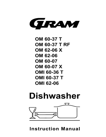 Gram OMI 60-37 T User manual | Manualzz