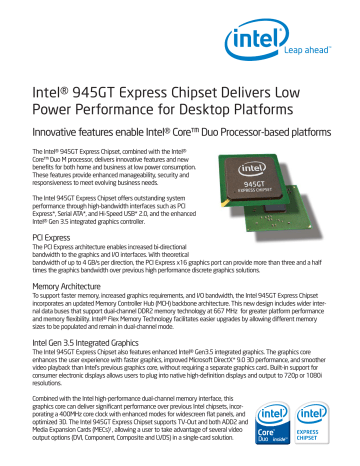 intel q45 q43 express chipset specs intel q45 q43 express chipset specs