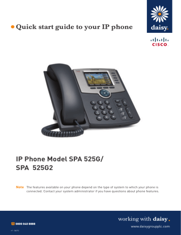 Teléfono voip cisco spa 525g2 teléfono cisco spa525g2 sistemas cisco
