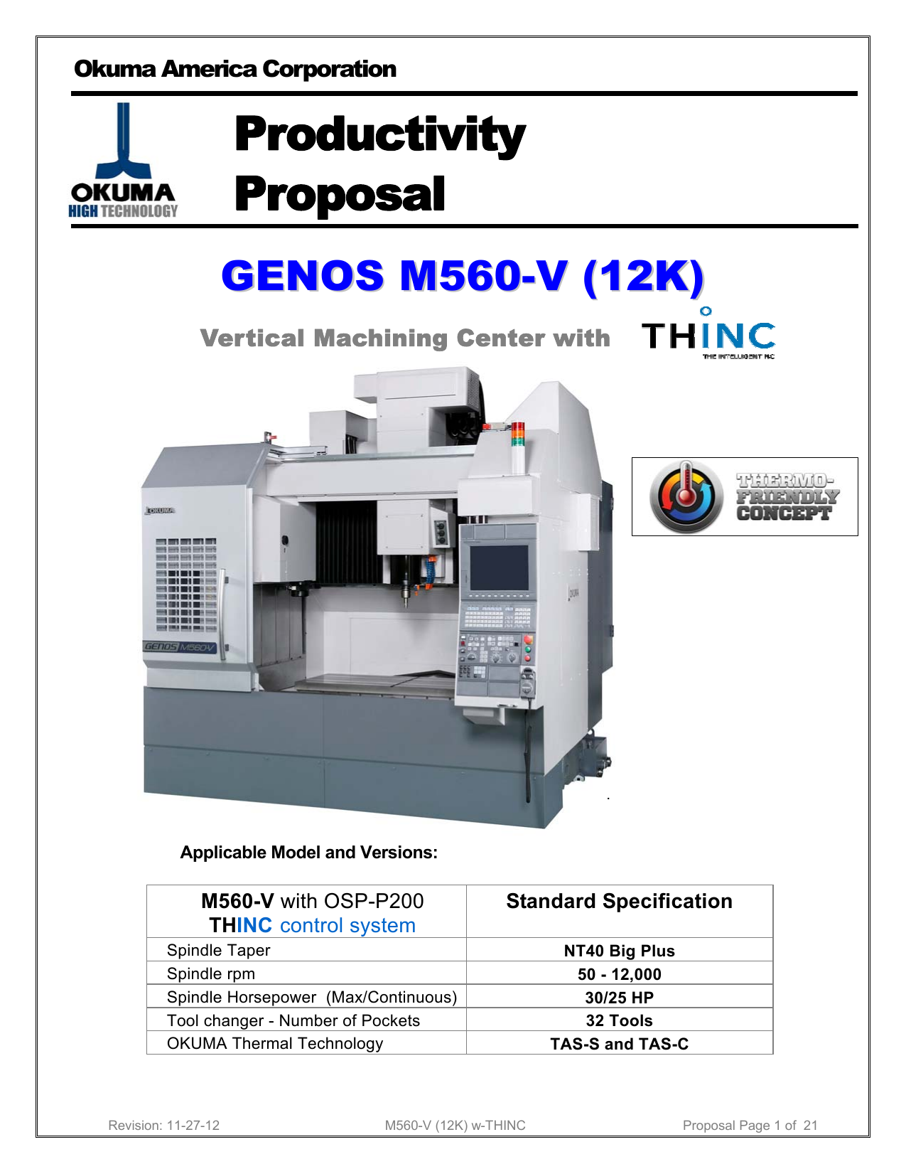 Okuma parts manual