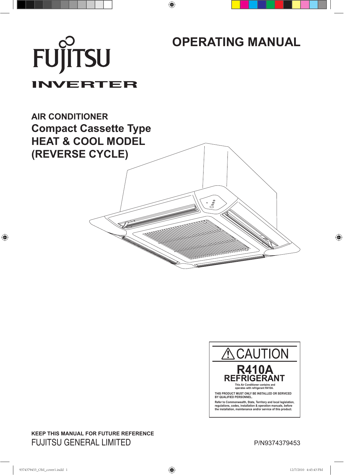operating manual r410a Manualzz