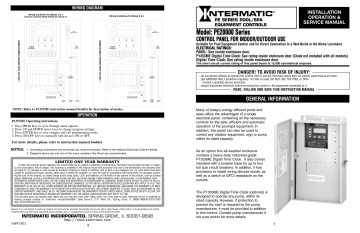 Intermatic PE30000 Series Installation, Operation & Service Manual | Manualzz T101R Wiring Manualzz
