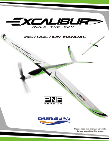 Durafly Excalibur Instruction Manual | Manualzz