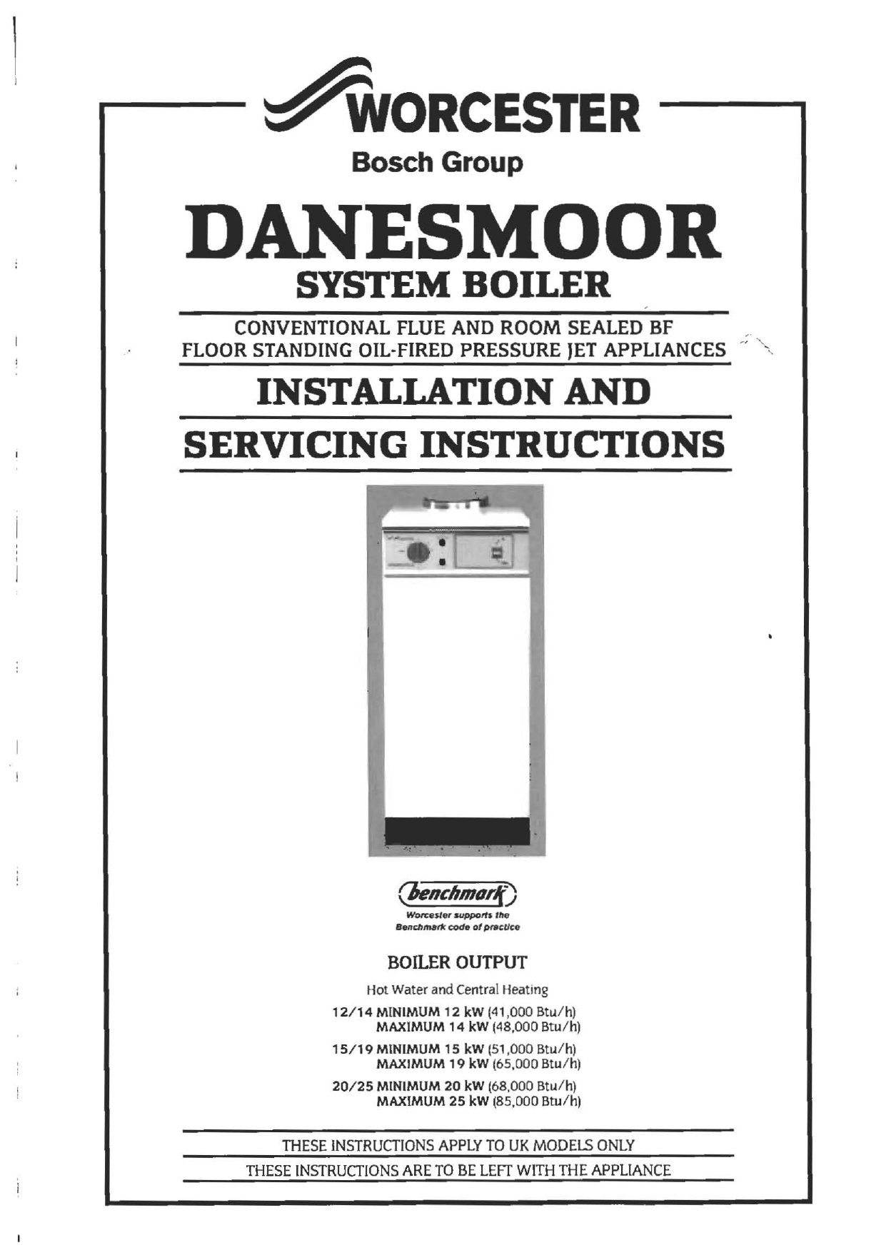 Danesmoor Worcester Bosch Group Manualzz