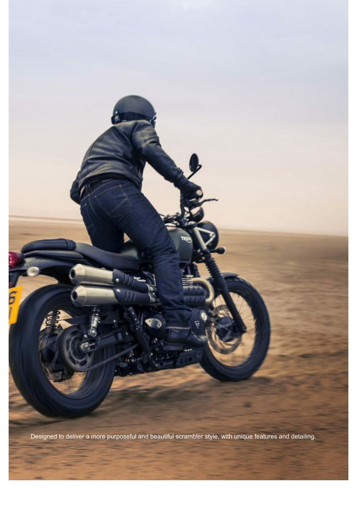 triumph scrambler top box