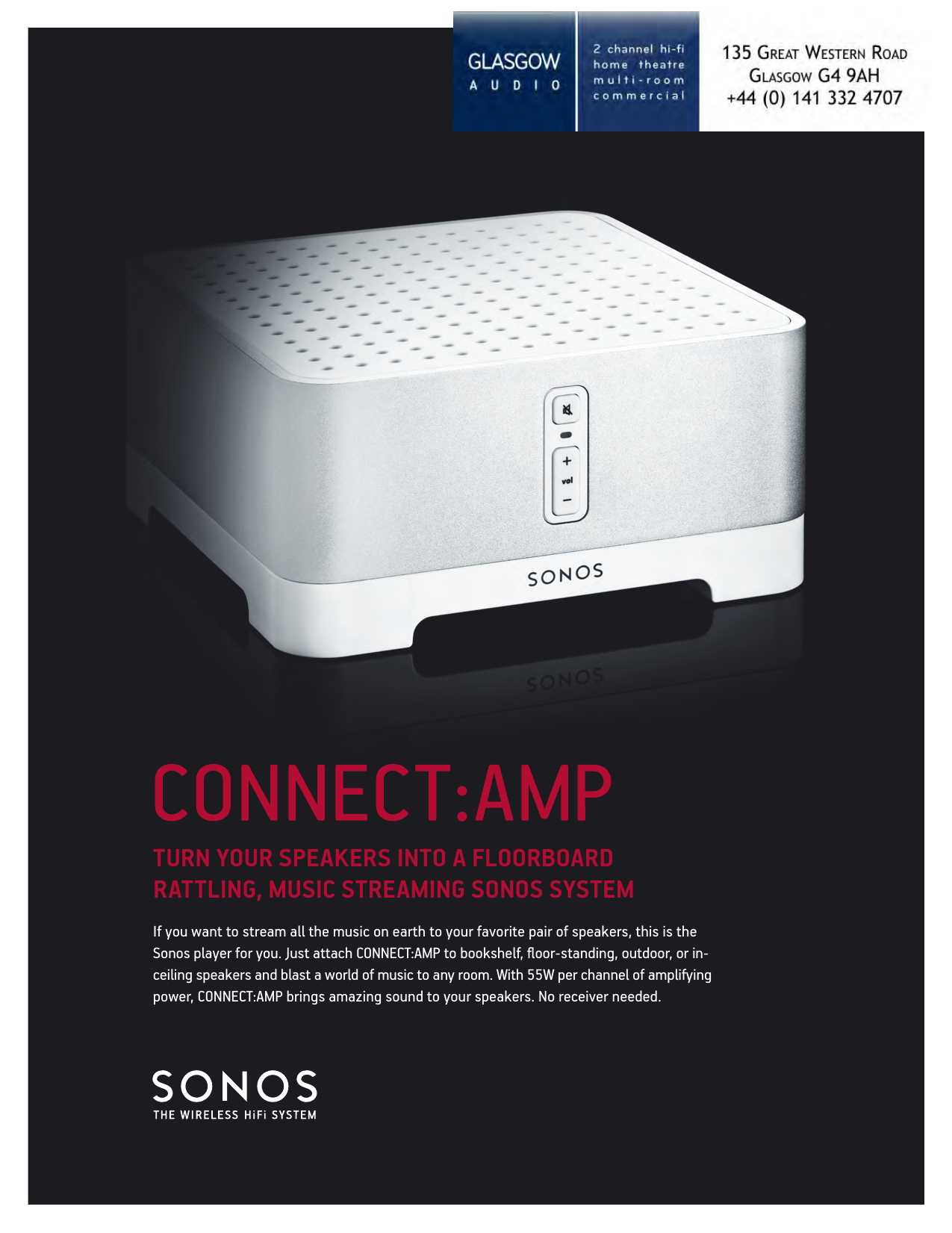 sonos connect amp outdoor