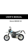 Motorini SMR/SXR 125 User Manual