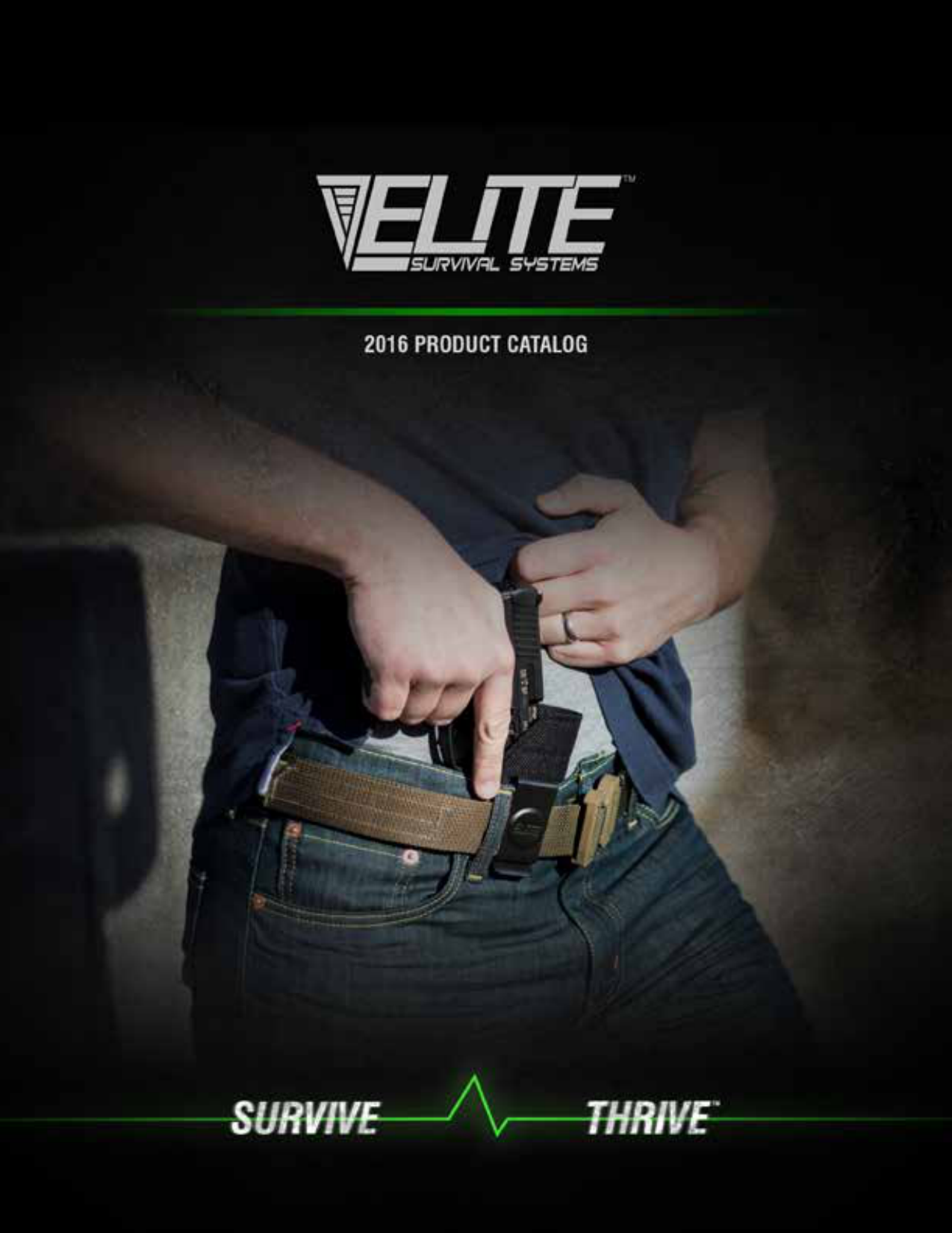 Elite Survival Systems Smokescreen Gen 2 Concealed Carry Black Monopack