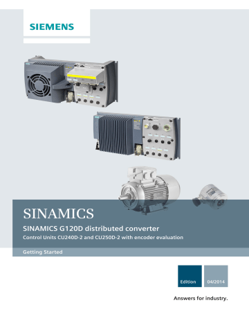 SINAMICS G120D Converter With Control Units CU240D-2 | Manualzz