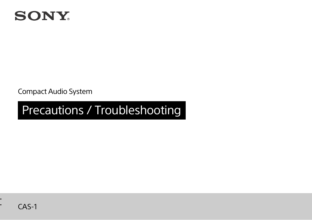 precautions-troubleshooting-manualzz