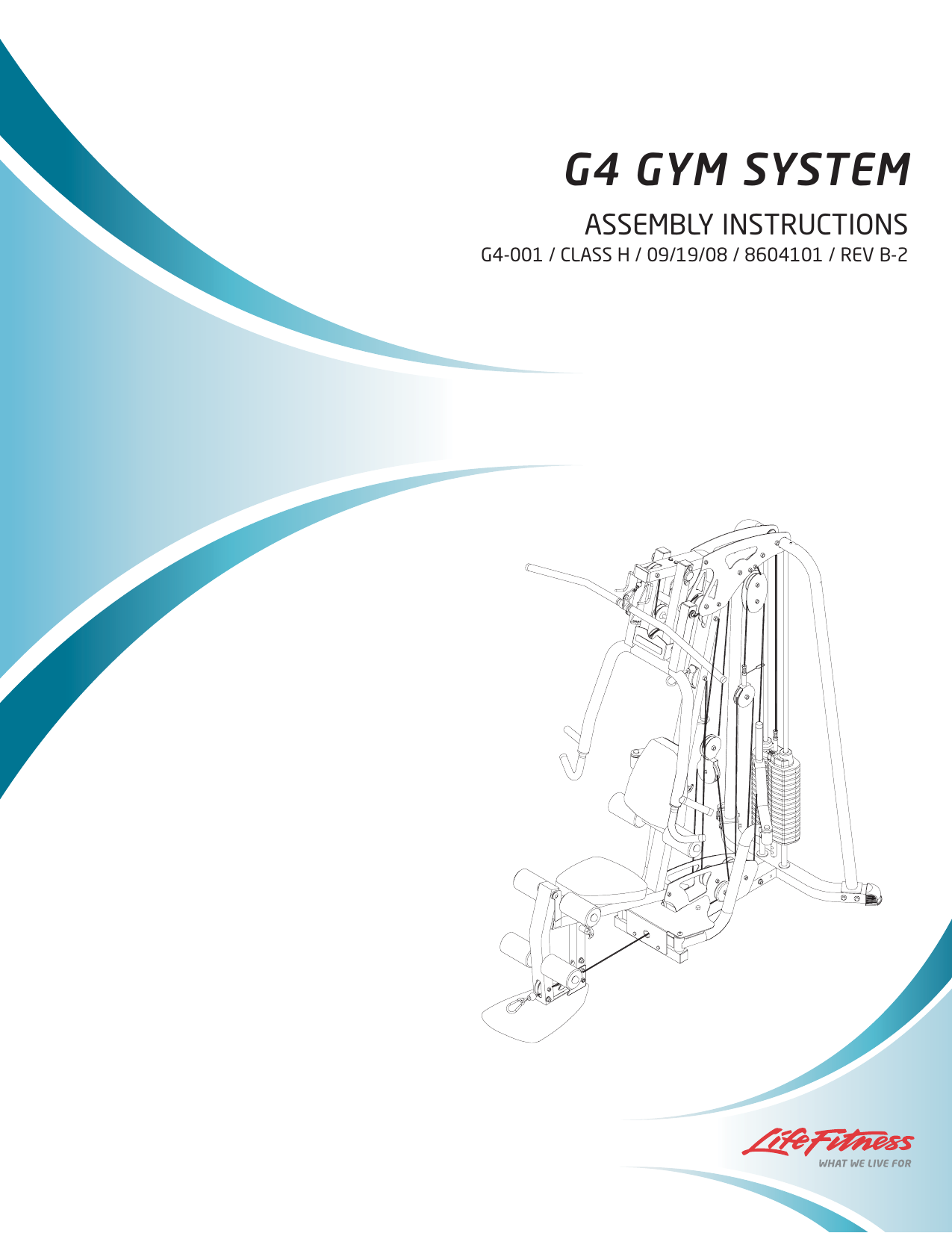 Life Fitness G4001 Assembly Instructions Manual Manualzz