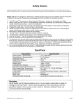 HQ Fusion Quilting Machine User Manual