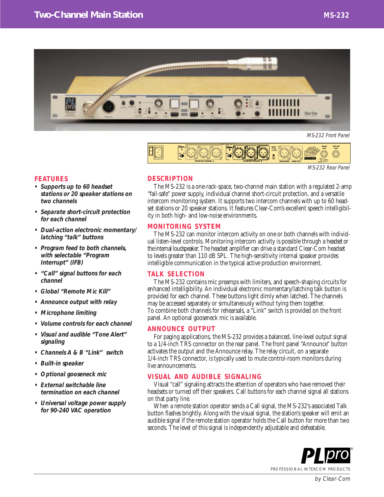 Ms 232 Ds Full Compass Manualzz