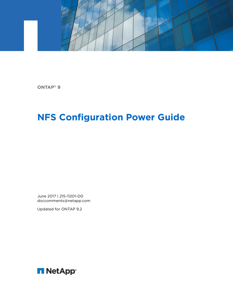 Ontap 9 Nfs Configuration Power Guide How Ontap Exports Differ From 7 Mode Exports