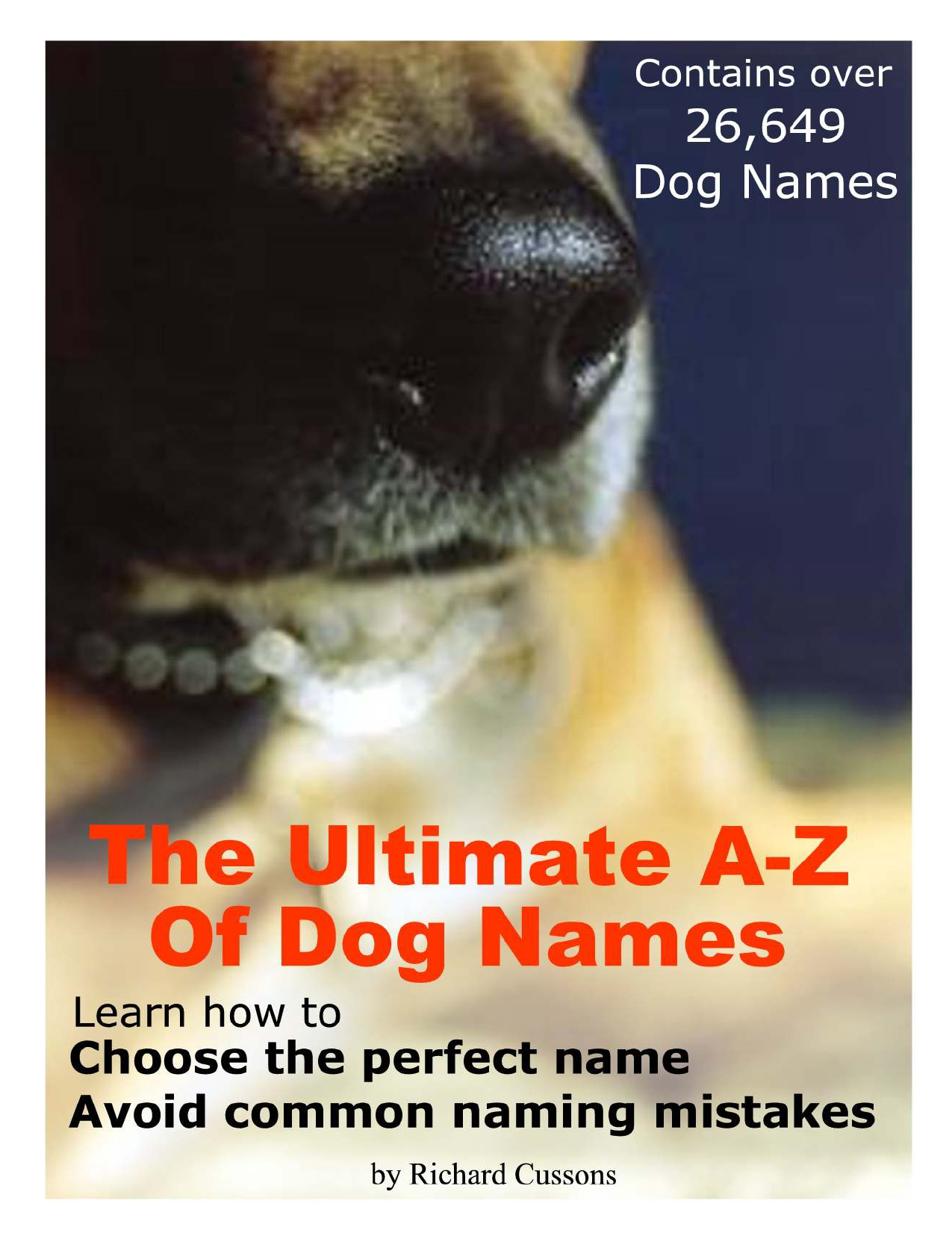 The Ultimate AZ Of Dog Names | manualzz.com - 