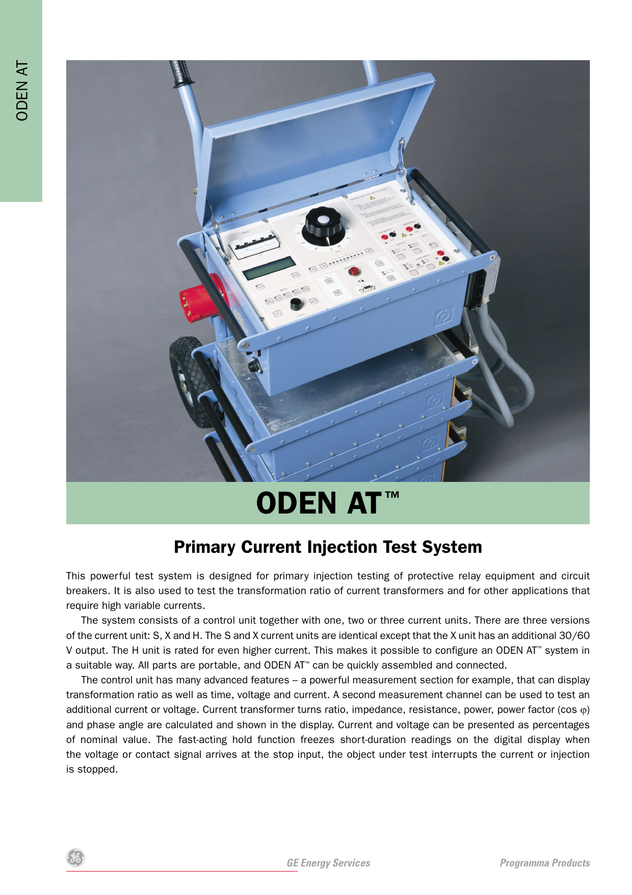 Oden At Primary Current Injection Test System Manualzz