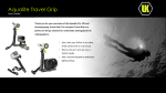 Travel Grip Aqualite Pro 100 User Guide