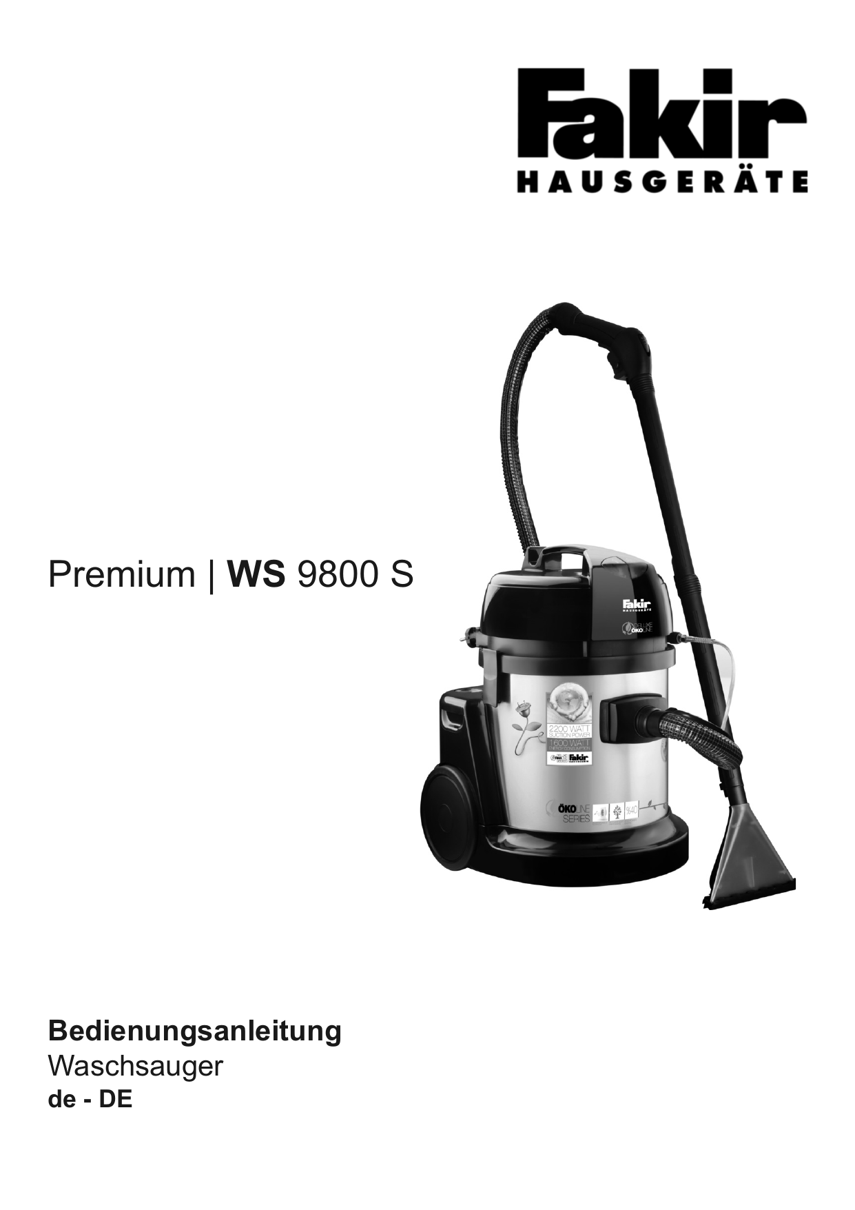 10 Vacuum Cleaner Bag for Fakir Washing Cleaner SR 9800 S Premium Filter Bags ws9800s 