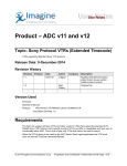 ADC v11, ADC v12 User Notes