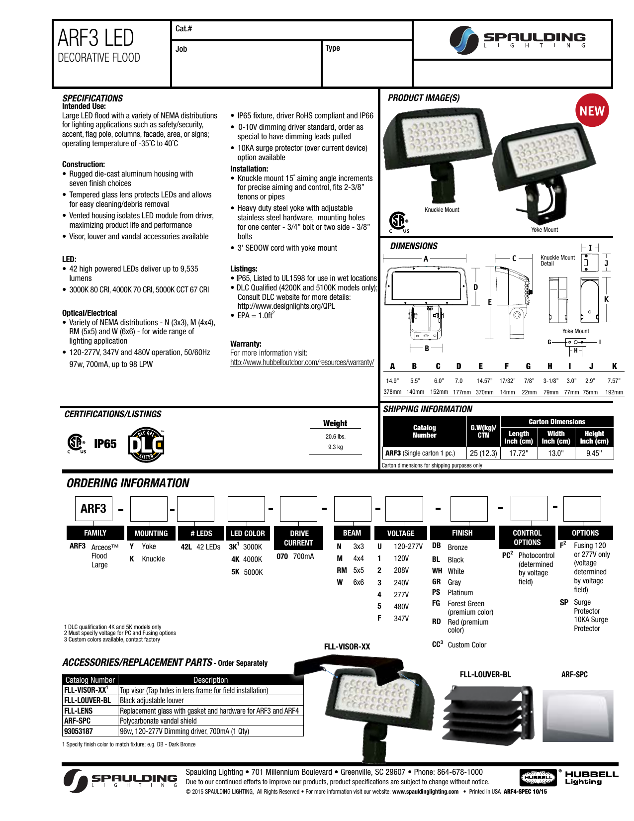 Arf3 Led Manualzz