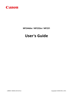 canon mf237w service manual