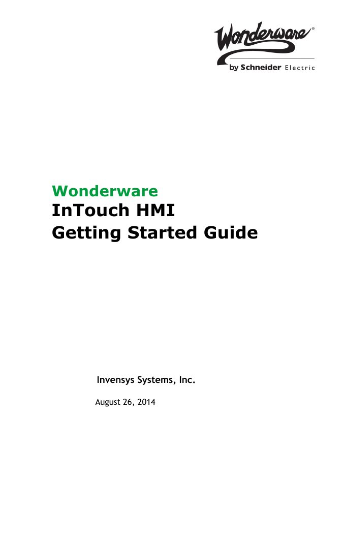 wonderware intouch 10.5 user manual