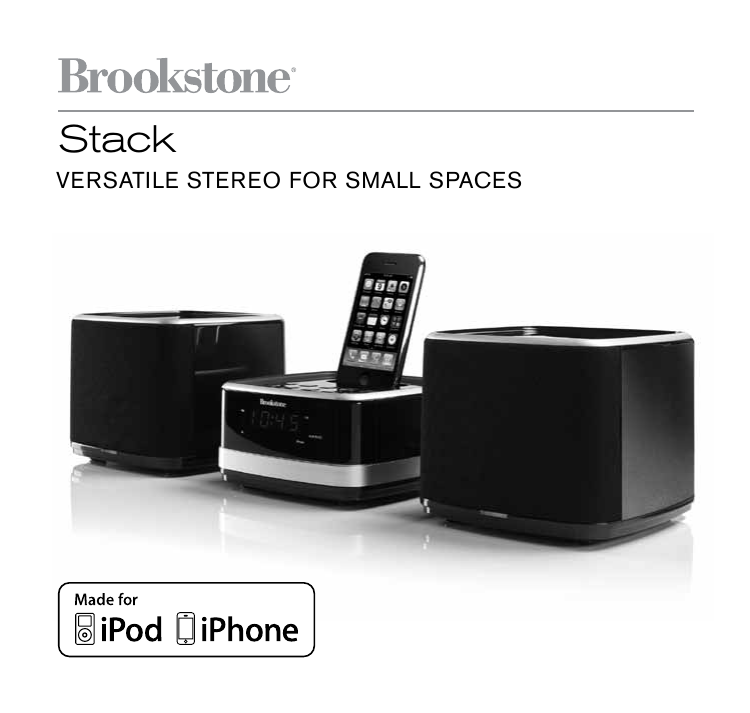 Brookstone Stack User manual Manualzz
