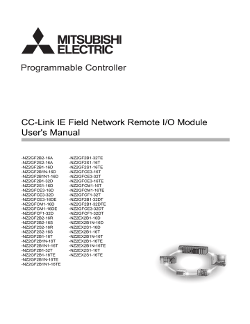 CC-Link IE Field Network Remote I/O Module User`s Manual | Manualzz