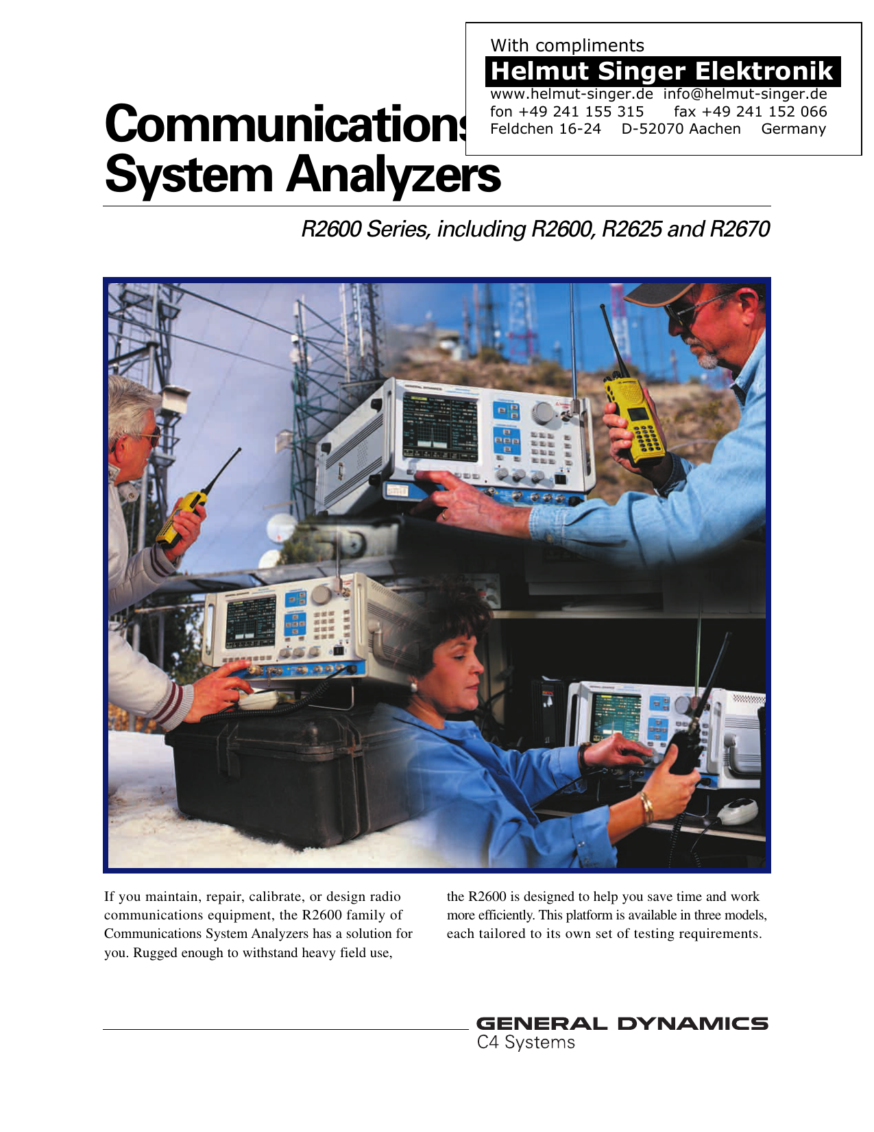 general dynamics r2670 service monitor