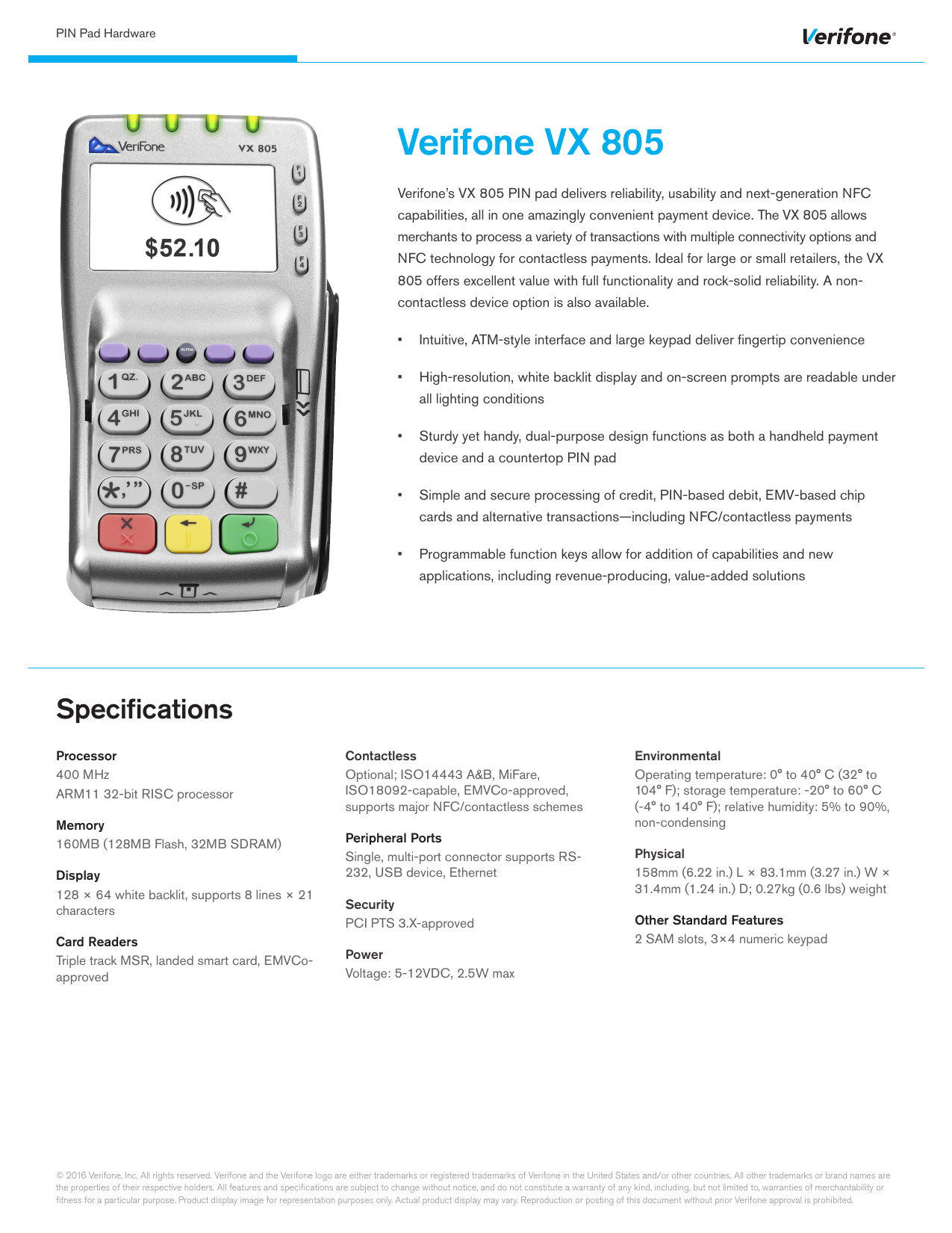 Verifone vx 805 manual pdf