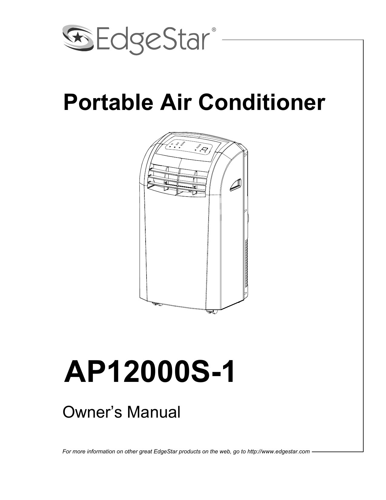 User manual EdgeStar AP12000S1 Manualzz