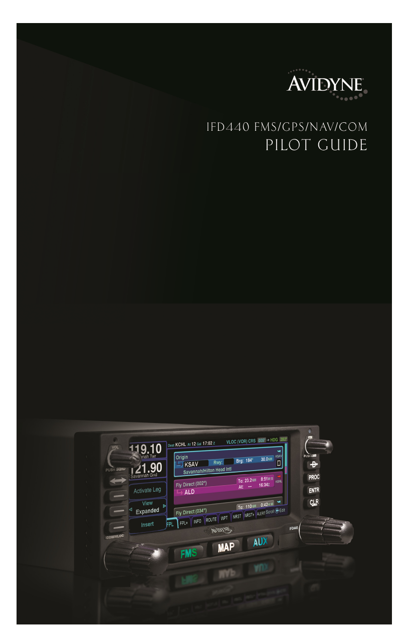 Ifd440 Pilots Guide Manualzz