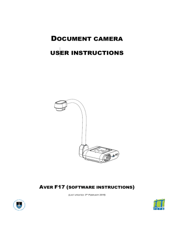 AVer Information AVER F50 User Instructions | Manualzz
