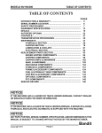 Bandit wood chipper 90/150/200 User Manual
