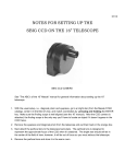 SBIG CCD Camera Manual | AI Chat &amp; PDF Access