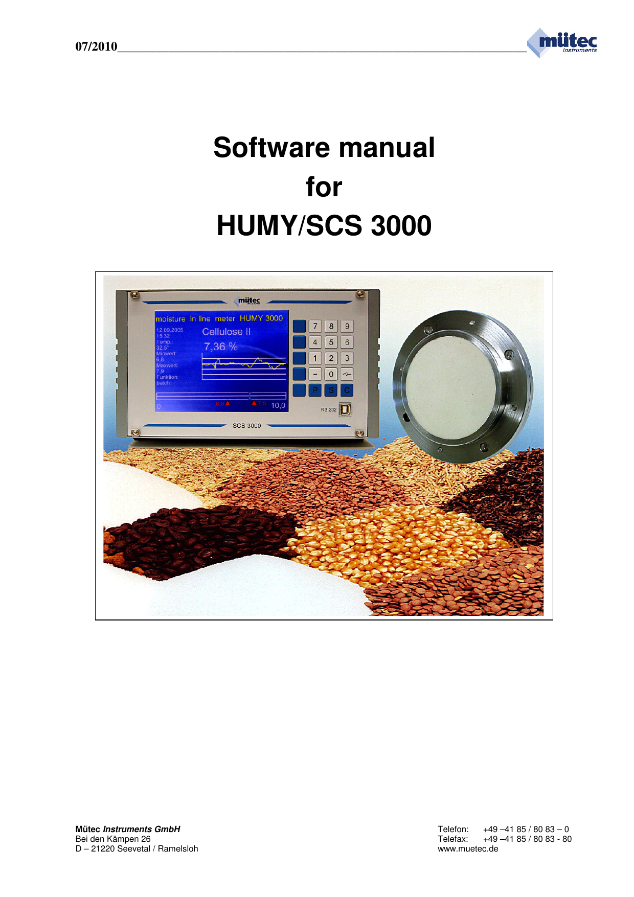 kal equipment 3000 multimeter manual