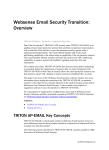 Email Security TRITON AP-EMAIL Transition Guide